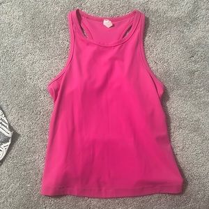 Pink lulu lemon tee